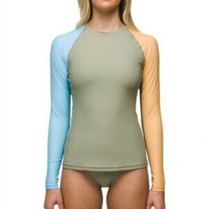 NWT Prana Baja Bound Long Sleeve Rashguard S